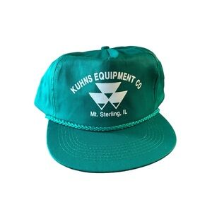 Retro Green Adjustable Hat